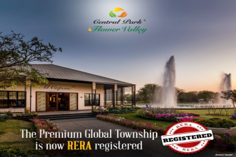 Central Park Flower Valley Township is now RERA Registered